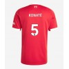 Muški Nogometni Dres Liverpool Ibrahima Konate #5 Domaci 2025-26 Kratak Rukav